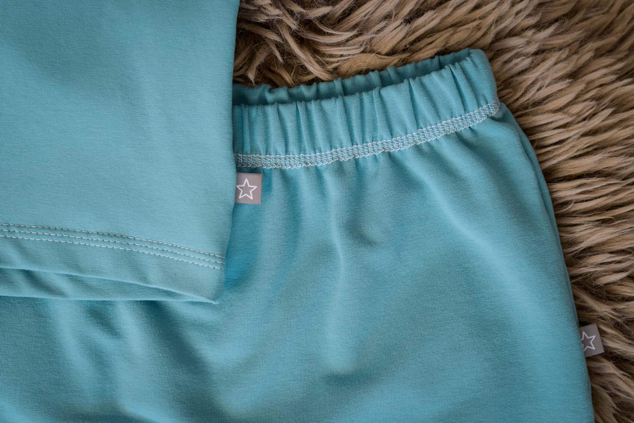 French Terry Teal 0,1 m