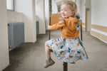 Lade das Bild in den Galerie-Viewer, BIO Jersey &quot;Vintage Butterfly&quot; 0,5 m
