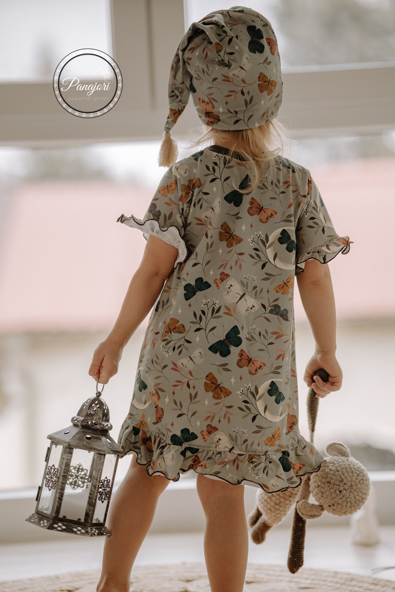 BIO Jersey "Vintage Butterfly" 0,5 m