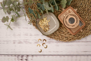 Charm Mond 1,5 cm (5 Stück)