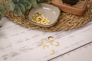 Charm Mond 1,5 cm (5 Stück)