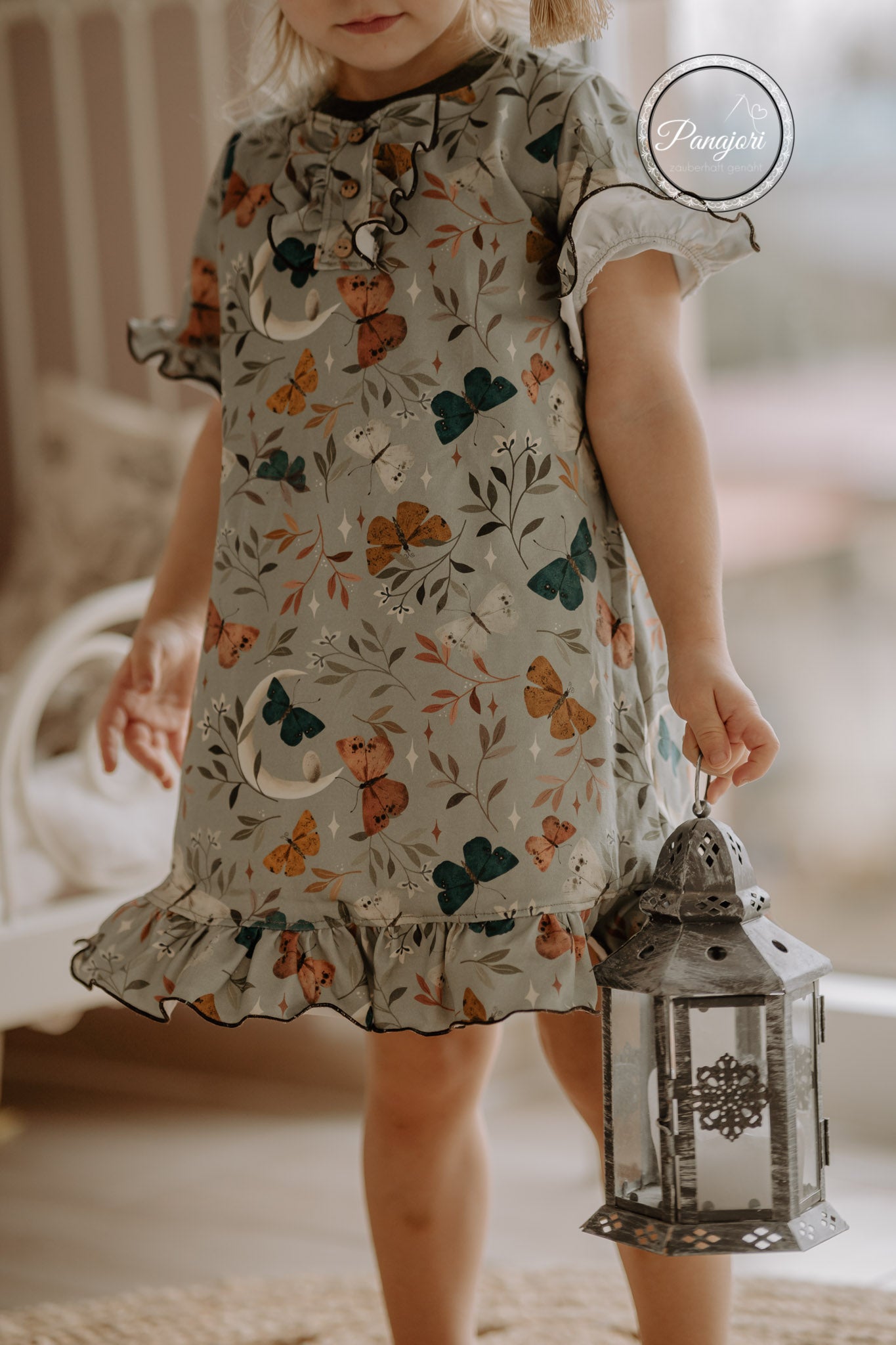 BIO Jersey "Vintage Butterfly" 0,5 m