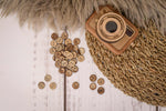 Lade das Bild in den Galerie-Viewer, Kokosknöpfe rund 1,5 cm (10 Stück)
