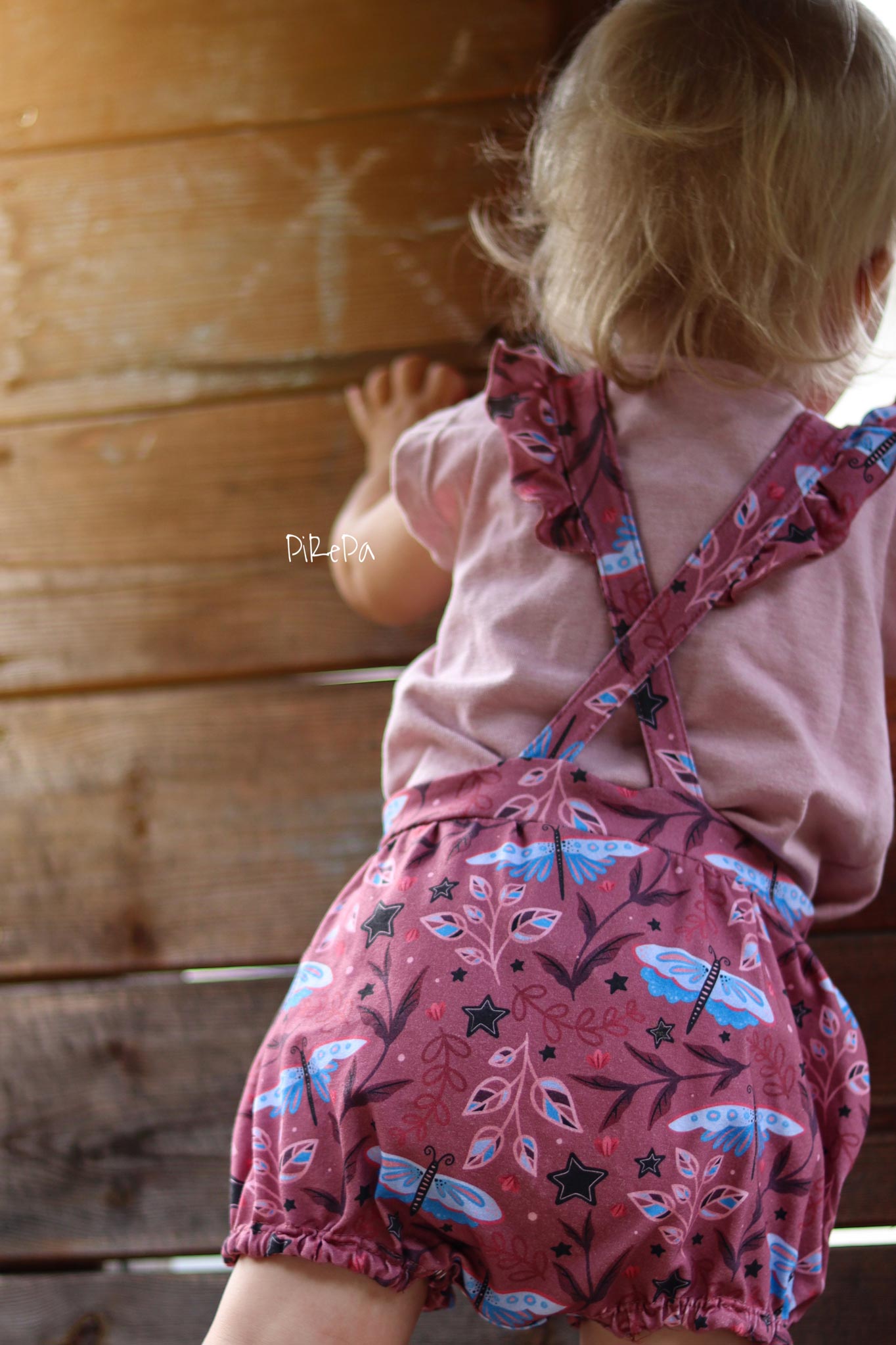 BIO Jersey "Libellenmeer" rosa 0,5 m