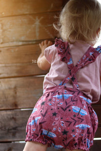 BIO Jersey "Libellenmeer" rosa 0,5 m