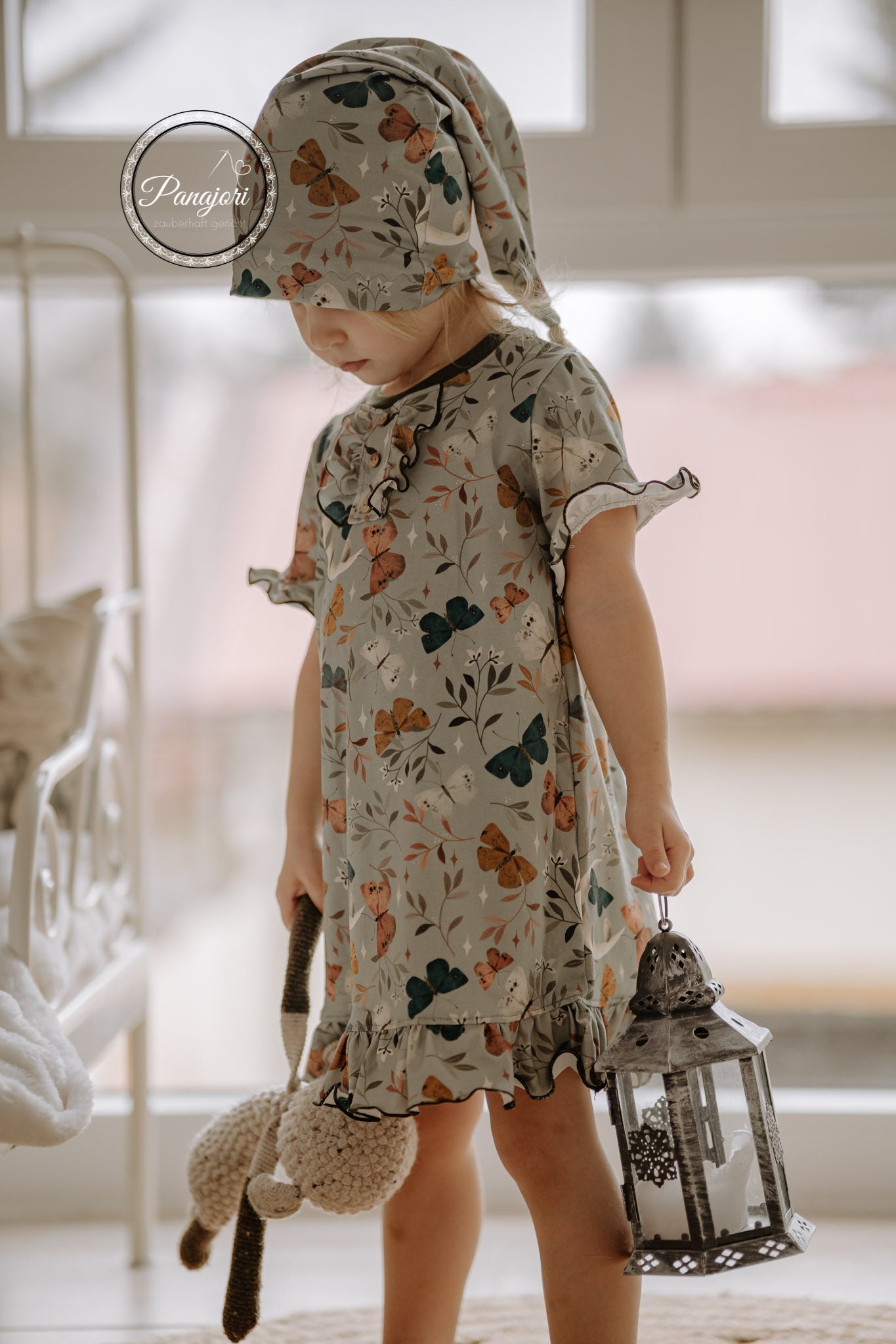 BIO Jersey "Vintage Butterfly" 0,5 m