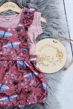 Lade das Bild in den Galerie-Viewer, BIO Jersey &quot;Libellenmeer&quot; rosa 0,5 m
