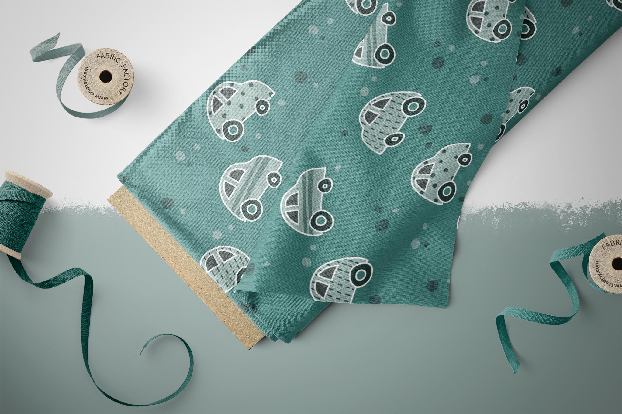 Lycra "Little Cars" 0,5 m