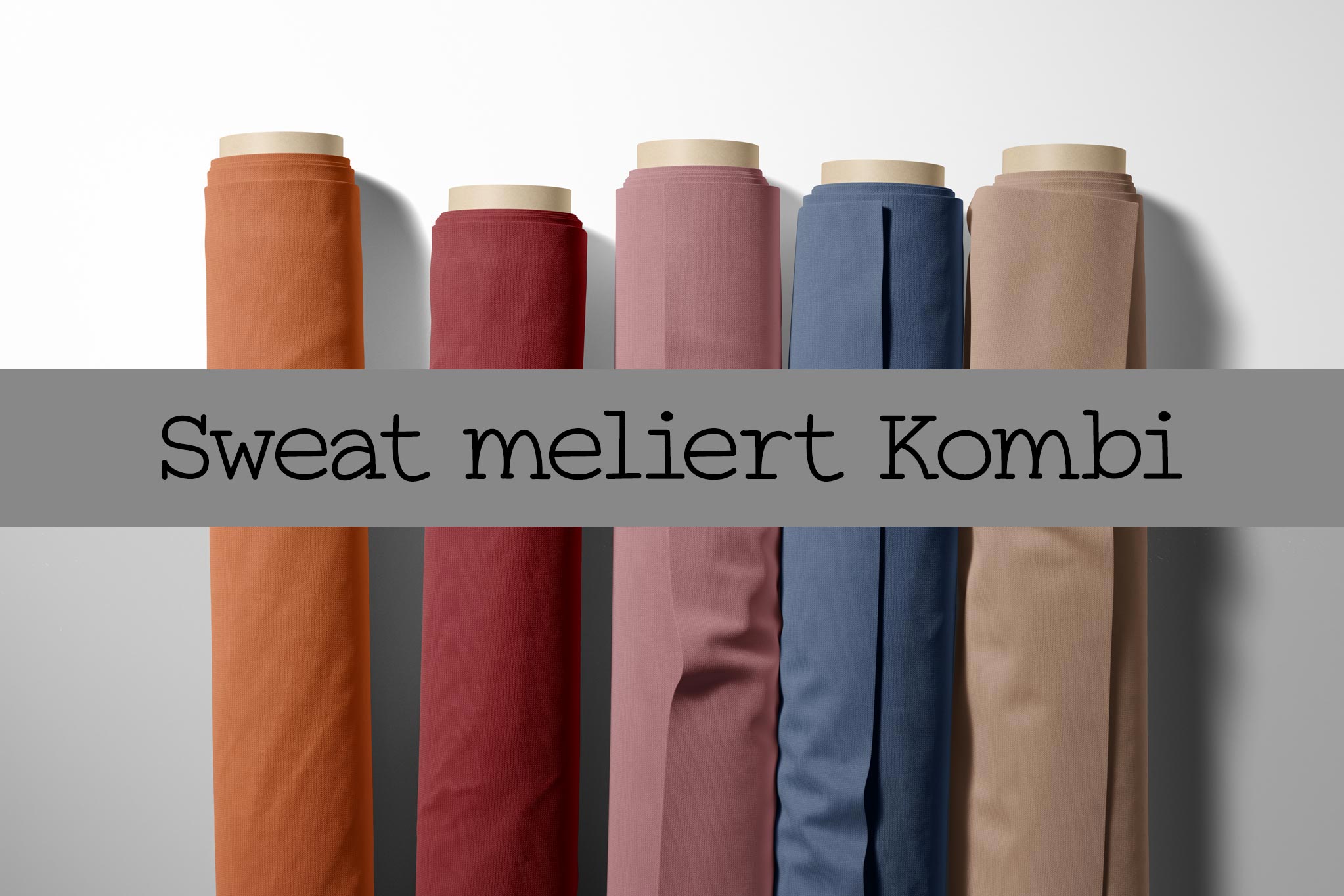 Sweat meliert KOMBI 0,1 m
