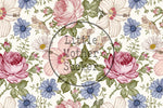 Lade das Bild in den Galerie-Viewer, Lycra "Vintage Flowers" delicate COLLECTION
