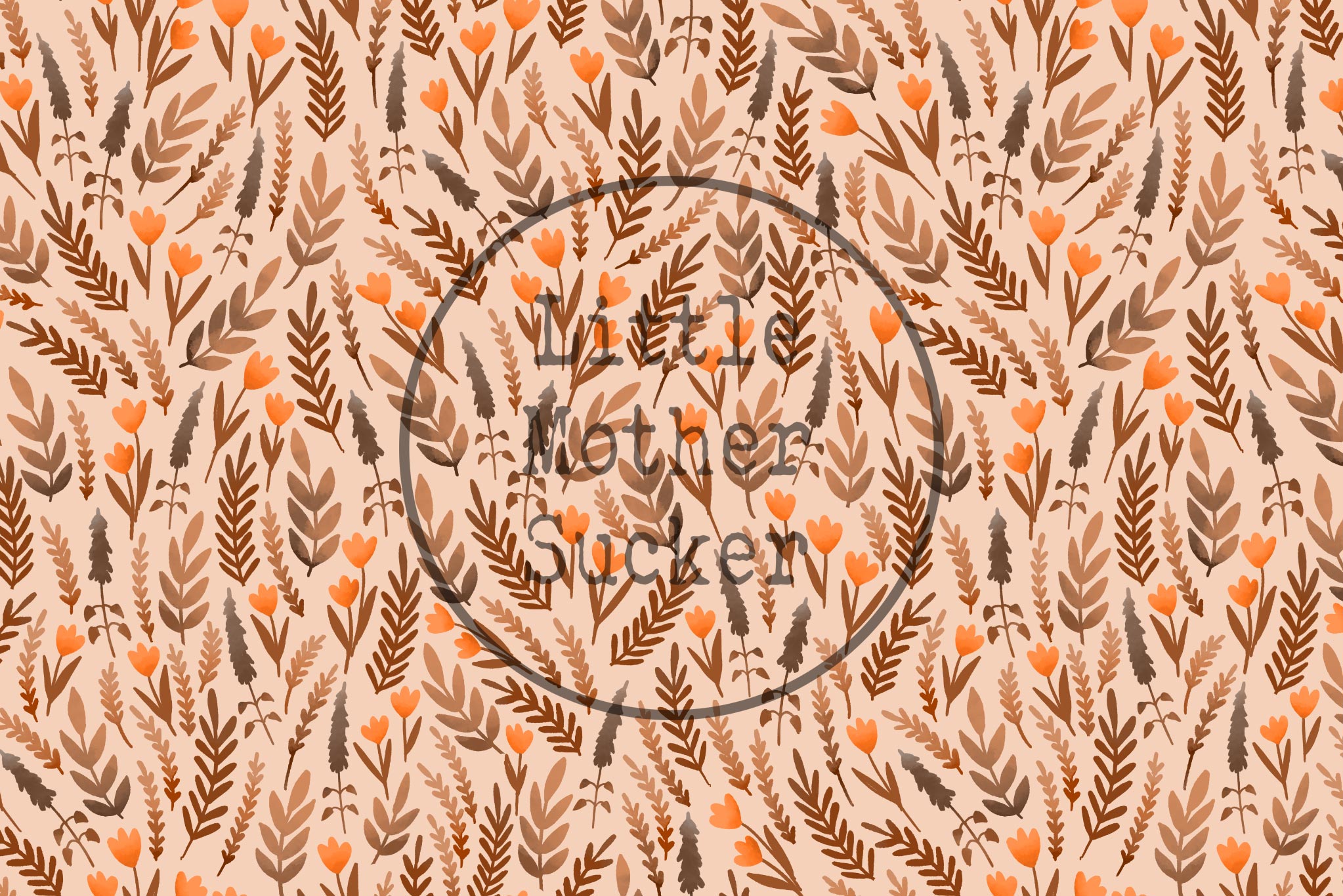 BIO French Terry "Fox Meadows" COLLECTION 0,5m