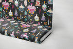 Lade das Bild in den Galerie-Viewer, Premium BIO Jersey &quot;Potions&quot; chalkboard 0,45 m Rest
