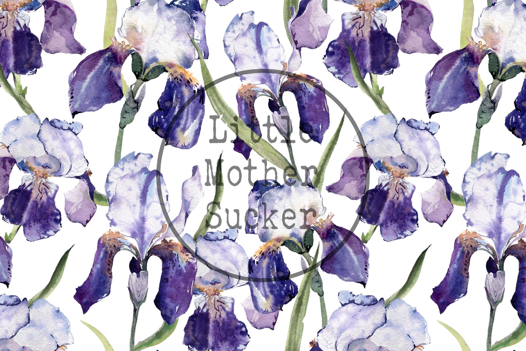 BIO French Terry "Fleur de lis" COLLECTION 0,5m