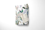 Lade das Bild in den Galerie-Viewer, Musselin &quot;Hortensien&quot; white 0,5 m
