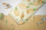 Lade das Bild in den Galerie-Viewer, Webware für Bermudashorts "Pineapple" COLLECTION
