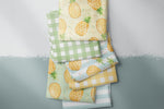 Lade das Bild in den Galerie-Viewer, Webware für Bermudashorts "Pineapple" COLLECTION
