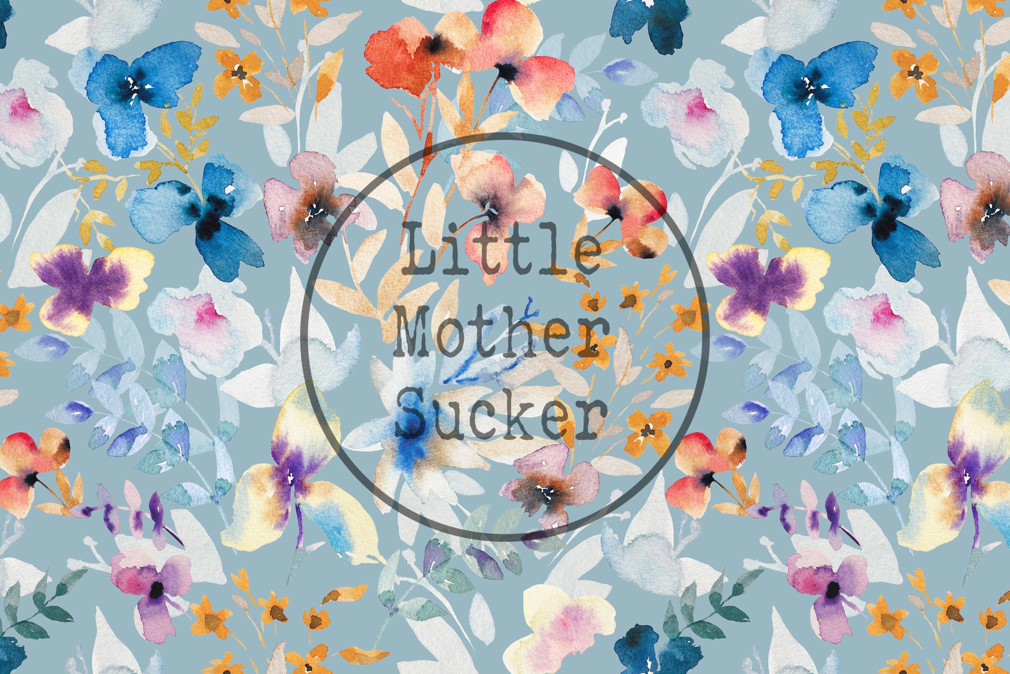 Lycra "Blue Wildflowers" COLLECTION