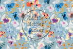 Lade das Bild in den Galerie-Viewer, Lycra &quot;Blue Wildflowers&quot; COLLECTION

