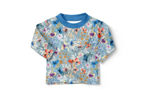 Lycra "Blue Wildflowers" COLLECTION