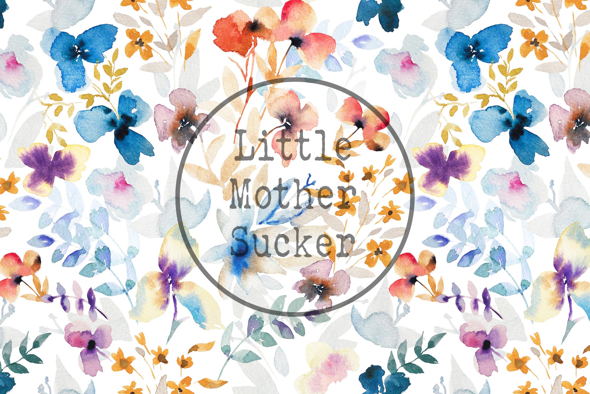 Lycra "Blue Wildflowers" COLLECTION