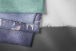 Lade das Bild in den Galerie-Viewer, Premium BIO French Terry &quot;Jeansoptik&quot; twilight 0,5 m
