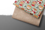 Lade das Bild in den Galerie-Viewer, Premium Wintersweat &quot;Chester&quot; sage 0,7 m Rest

