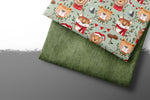 Lade das Bild in den Galerie-Viewer, Premium Wintersweat &quot;Chester&quot; sage 0,7 m Rest
