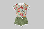 Lade das Bild in den Galerie-Viewer, Premium Wintersweat &quot;Chester&quot; sage 0,7 m Rest
