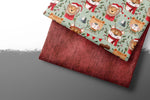 Lade das Bild in den Galerie-Viewer, Premium Wintersweat &quot;Chester&quot; sage 0,7 m Rest
