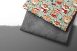 Lade das Bild in den Galerie-Viewer, Premium Wintersweat &quot;Chester&quot; sage 0,7 m Rest
