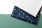 Lade das Bild in den Galerie-Viewer, Premium BIO Jersey &quot;Dew&quot; navy 0,5 m
