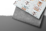 Lade das Bild in den Galerie-Viewer, Premium BIO French Terry &quot;Beautiful Burlap&quot; Schiefer 0,5 m
