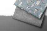Lade das Bild in den Galerie-Viewer, Premium BIO French Terry &quot;Beautiful Burlap&quot; Schiefer 0,5 m
