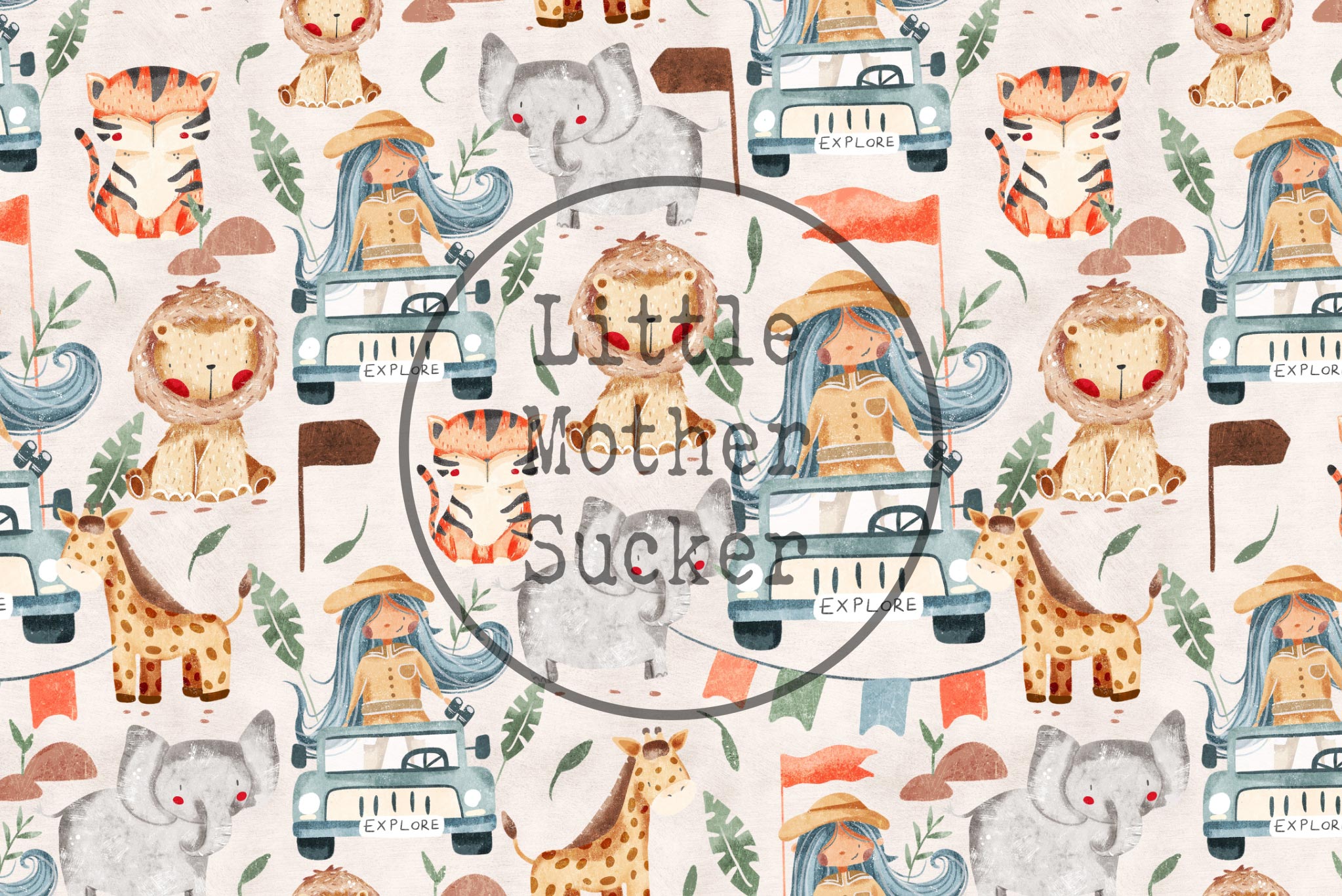Premium BIO Jersey "Safari Tour" 0,5 m