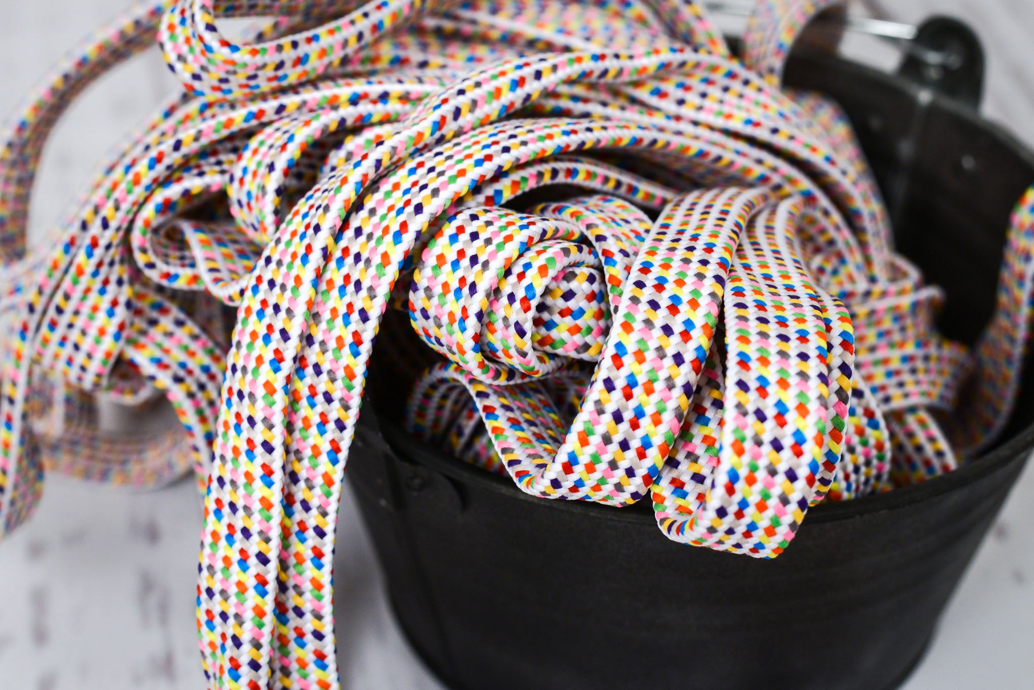 Kordel flach multicolor 18mm