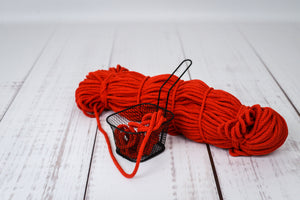 Baumwollkordel rund 5mm cherry