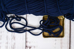 Lade das Bild in den Galerie-Viewer, Baumwollkordel rund 5mm denim
