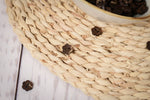 Lade das Bild in den Galerie-Viewer, Kokosknöpfe Blümchen dunkel 1,1 cm (10 Stück)
