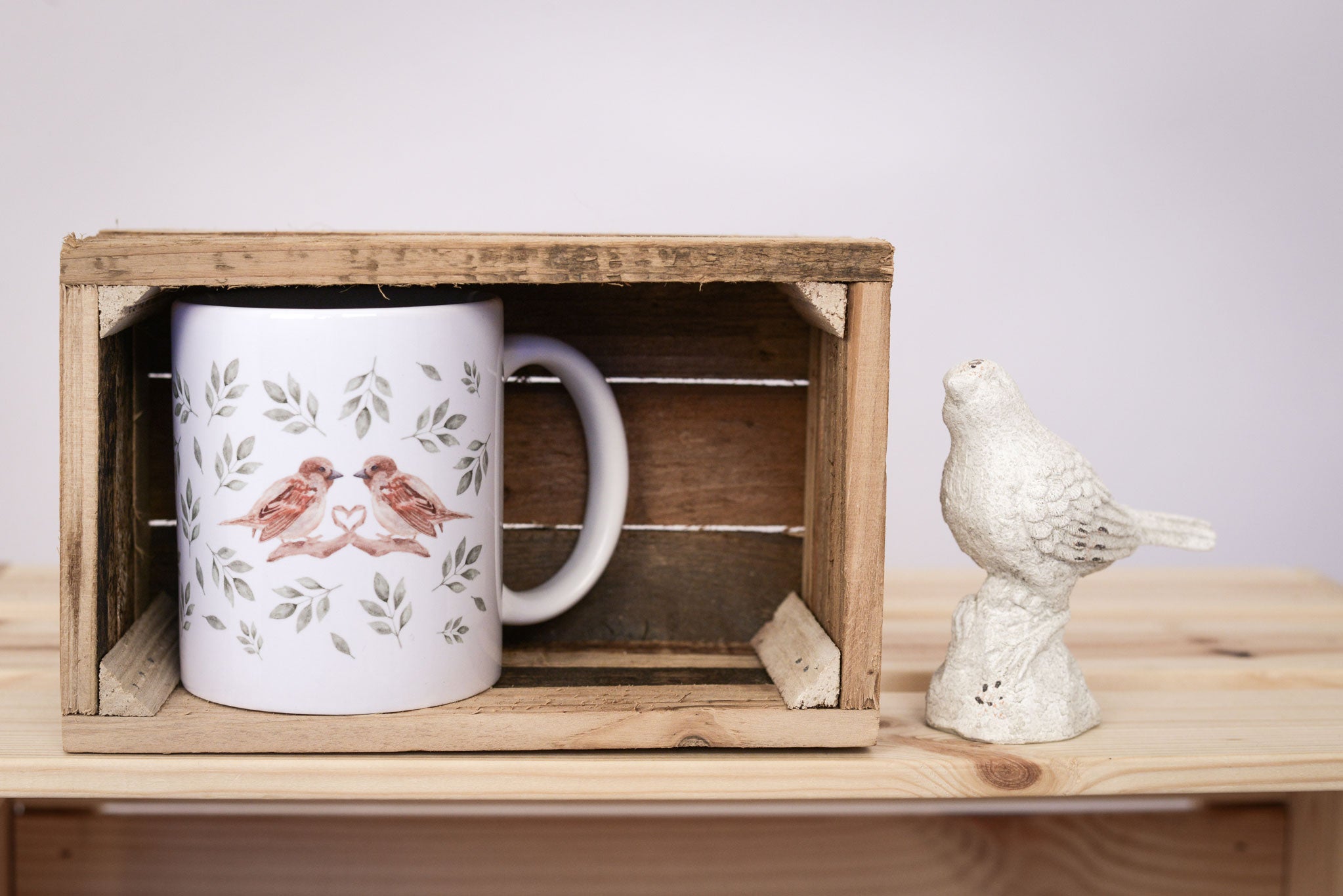 Tasse "Spatzenliebe" ABVERKAUF