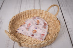 Lade das Bild in den Galerie-Viewer, BIO Jersey &quot;Himmelsgondeln&quot; rosa 0,5 m
