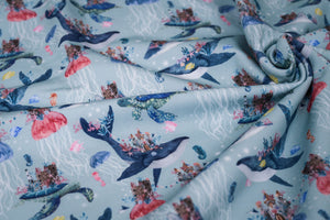BIO French Terry "Under the sea" 0,5 m