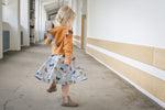 Lade das Bild in den Galerie-Viewer, BIO Jersey &quot;Vintage Butterfly&quot; 0,5 m
