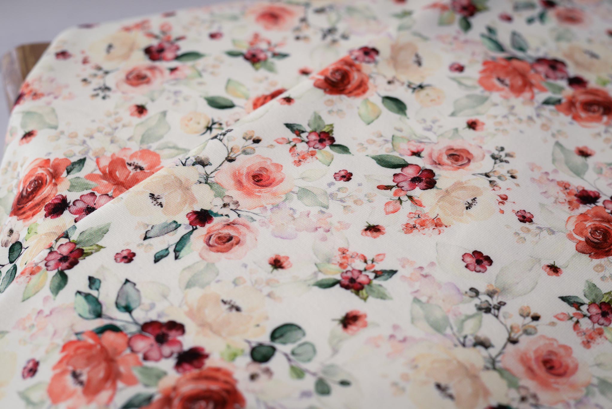 Jersey "Romantic Roses" 0,5 m ABVERKAUF