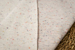 Lade das Bild in den Galerie-Viewer, Noppy-Mélange French Terry Confetti weiß 0,5 m
