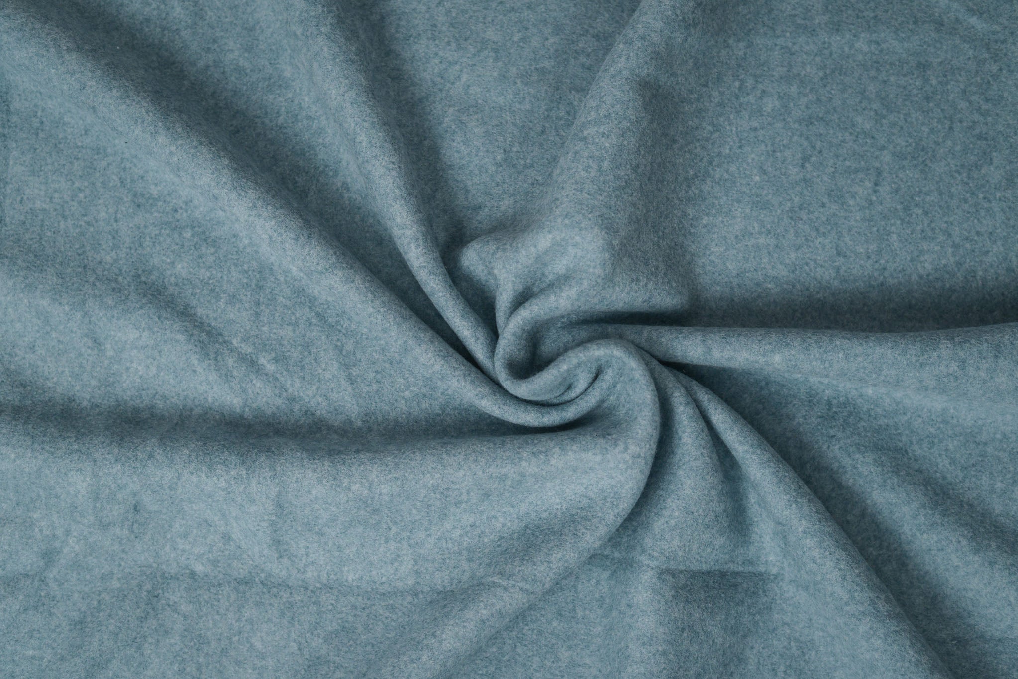 Baumwollfleece Smoke 0,5 m