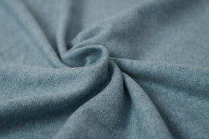 Baumwollfleece Smoke 0,5 m