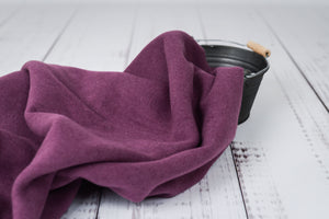 Baumwollfleece Grape 0,1 m
