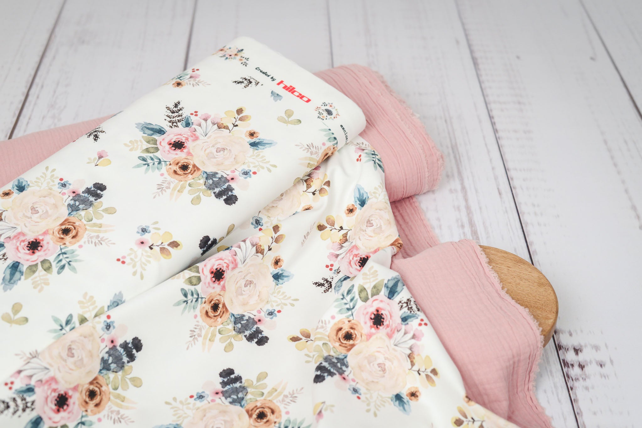 Gerauter Sweat "Romance Watercolor" 0,5 m ABVERKAUF