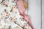 Lade das Bild in den Galerie-Viewer, Gerauter Sweat &quot;Romance Watercolor&quot; 0,5 m ABVERKAUF
