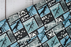Sweat angeraut "Danger Dinos" 0,1 m ABVERKAUF